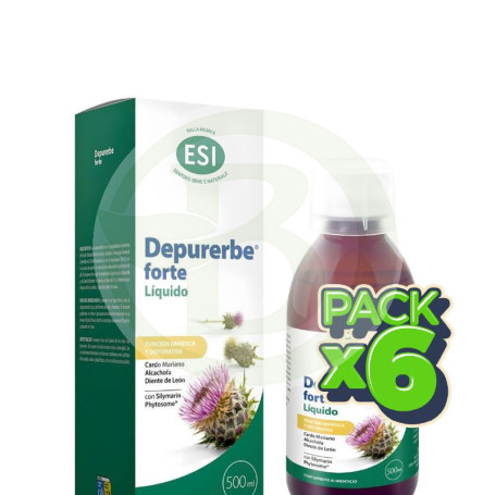 Pack 6x Depurerbe Forte 500Ml Esi