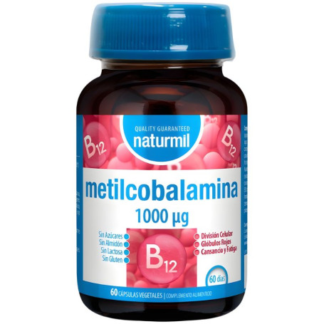 Méthylcobalamine 60 Gélules Naturmil