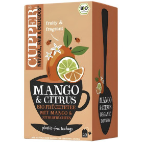 Infusion Mango Citrus Bio 20 Sachets Cupper