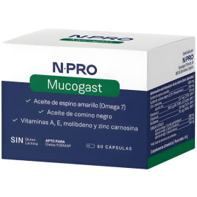 Mucogast 60 Gélules Npro