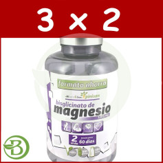Pack 3x2 Bisglicinato De Magnésium 120 Comprimés Pinisan