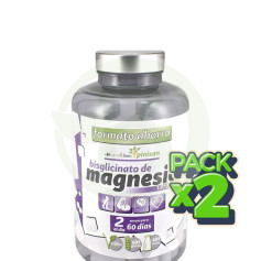 Pack 2x Bisglycinate De Magnésium 120 Comprimés Pinisan
