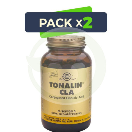 Pack 2x Tonalin 60 Cápsulas Solgar