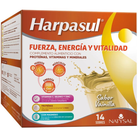 Smoothie Force Énergie et Vitalité Vanille 14 Sachets Natysal