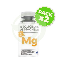 Pack 2x Bisglycinate De Magnésium 90 Gélules Bequisa