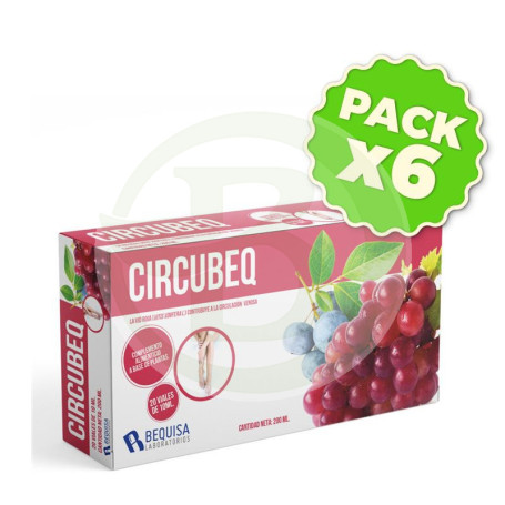 Pack 6x Circubeq 20 Viales Bequisa