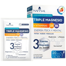 Triple Magnésium 20 Sachets Natysal