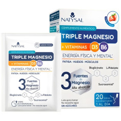 Triple Magnésium 20 Sachets Natysal