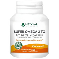 Super Omega 3 TG (350 EPA-250 DHA) 60 Gélules Natysal