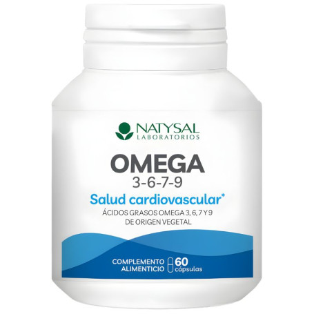Omega 3-6-7-9 60 Gélules Natysal