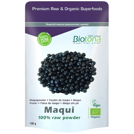 Maqui Poudre Brute 150G Biotona