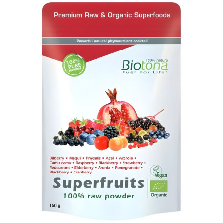 Superfruits en Poudre 150G Biotona