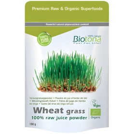 Jus d'Herbe de Blé en Poudre 150G Biotona