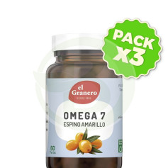 Pack 3x Omega 7 Argousier 60 Perles Granero