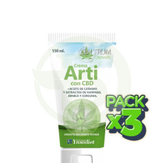 Pack 3x Zentrum Arti-Cbd Crème 150Ml Ynsadiet