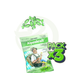 Pack 3x Bonbons Alpenkraft 75Gr. Salus