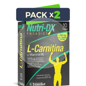 Pack 2x Nutri Dx L-Carnitina 10 Ampollas Ynsadiet