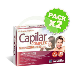Pack 2x Zentrum Capilar Complex 60 Cápsulas Vegetales