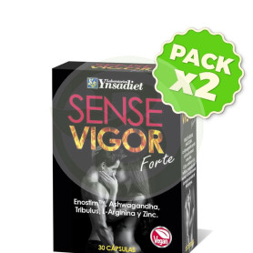 Pack 2x Sense Vigor Forte Envase De 30 Cápsulas Ynsadiet