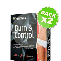 Pack 2x Burn & Control 60 Gélules Ynsadiet