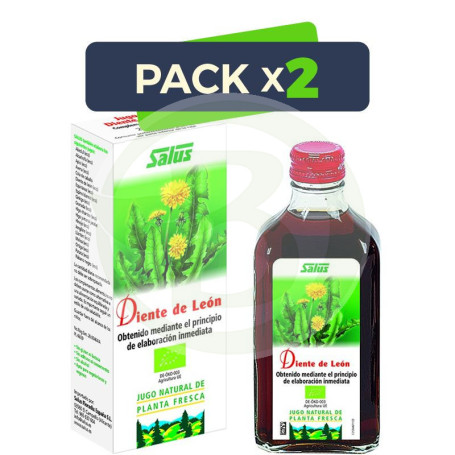 Pack 2x Jugo de Diente de León 200Ml. Salus