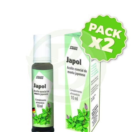Pack 2x Aceite de Menta Japonesa 10Ml. Salus