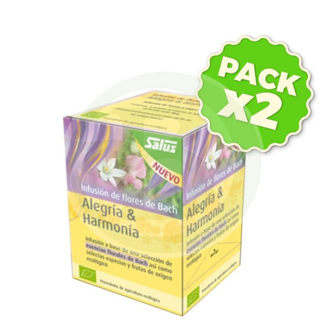 Pack 2x Alegría & Armonía 15 Filtros Salus