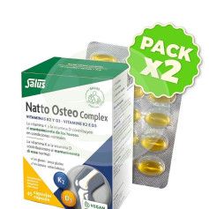 Pack 2x Natto Osteo Complex 45 Gélules Salus