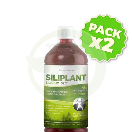 Pack 2x G7 Siliplant Bio-Dinamizado 1L Silicium