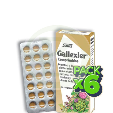 Pack 6x Gallexier Comprimidos Salus