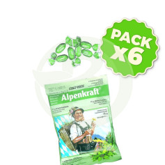 Pack 6x Bonbons Alpenkraft 75Gr. Salus