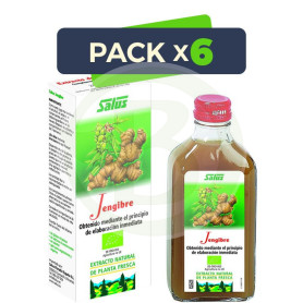 Pack 6x Jugo de Jengibre 200Ml. Salus