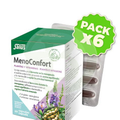 Pack 6x Menoconfort 60 Capsulas Salus