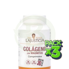 Pack 3x Collagène avec Magnésium 180 comprimés Ana María Lajusticia