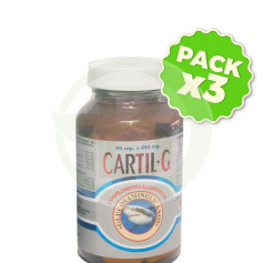 Pack 3x Cartil G Golden Green 80 Gélules