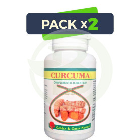 Pack 2x Cúrcuma 90 Cápsulas Golden Green