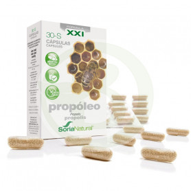Propolis Formule XXI 30 Gélules Soria Naturel