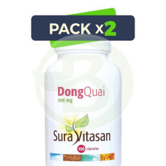 Pack 2x Dong Quai 100 Gélules Sura Vitasan