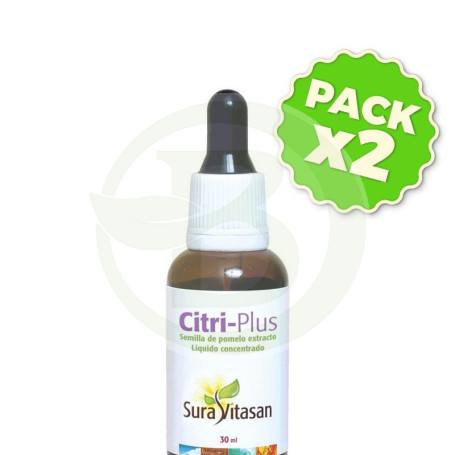 Pack 2x Citri-Plus Líquido 30Ml. Sura Vitasan