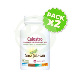 Pack 2x Colostrum 60 Gélules Sura Vitasan
