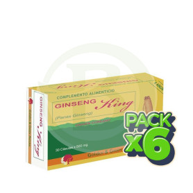 Pack 6x Ginseng King Golden Green 30 Cápsulas