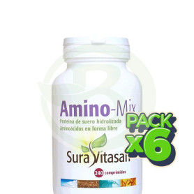 Pack 6x Amino-Mix 240 Comprimidos Sura Vitasan
