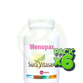 Pack 6x Menopax 60 Cápsulas Sura Vitasan
