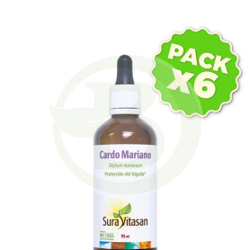Pack 6x Cardo Mariano 95Ml. Sura Vitasan