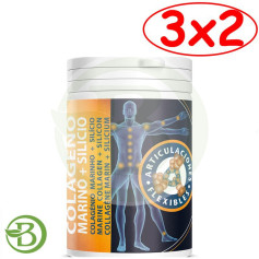 Pack 3x2 Collagène Marin + Si 120 Comprimés Intersa