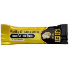 Barre de Chocolat Protéine+Collagène Banane 50G Forticoll