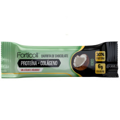 Barre Chocolat Protéine+Collagène Coco 50G Forticoll