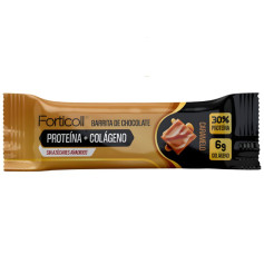 Barre De Chocolat Protéine+Collagène Caramel 50G Forticoll