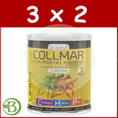 Pack 3x2 Collmar au Curcuma Saveur Citron 300Gr. Drasanvi