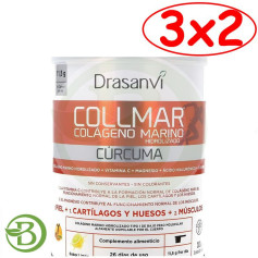 Pack 3x2 Collmar au Curcuma Saveur Citron 300Gr. Drasanvi